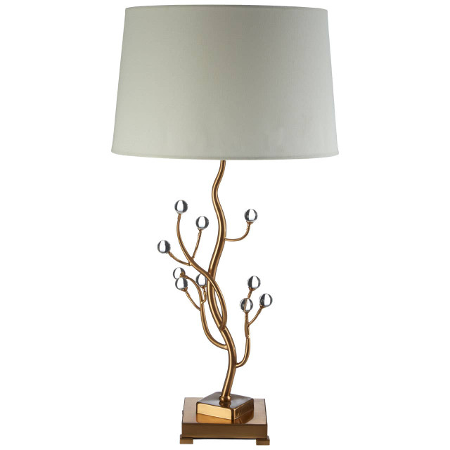 Premier Housewares Zeva Table Lamp With EU Plug