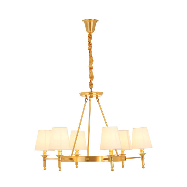 Premier Housewares Zina 6 Arm Ceiling Light