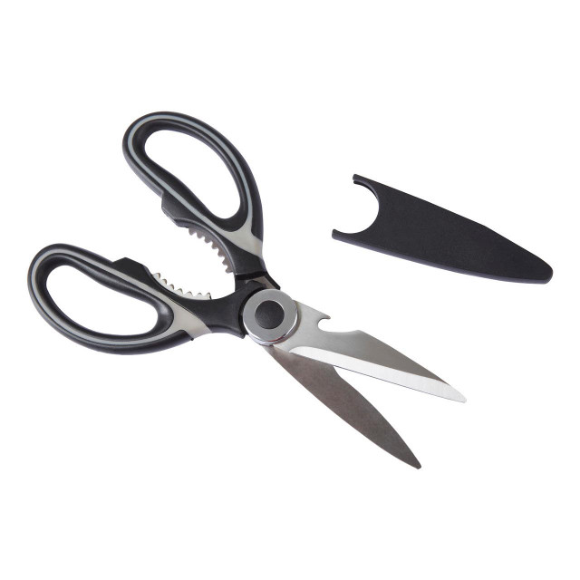 Premier Housewares Zing Black And Grey Scissors