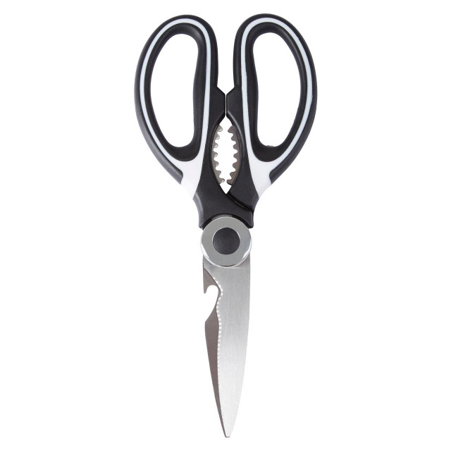 Premier Housewares Zing Black And White Scissors
