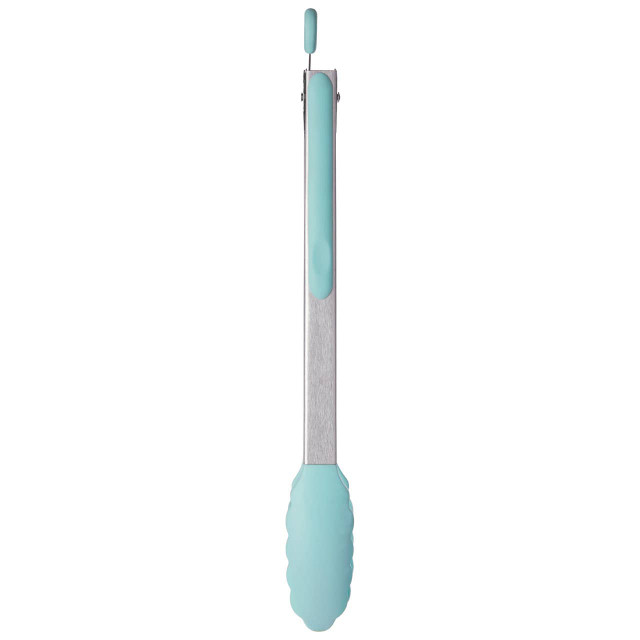 premier housewares Zing Light Green Silicone Tongs