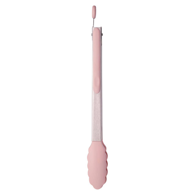 Premier Housewares Zing Light Pink Silicone Tongs