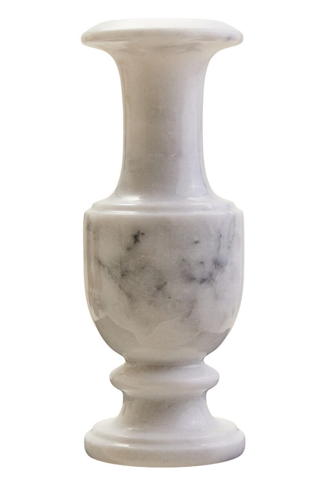 premier housewares Zoro White Marble Vase