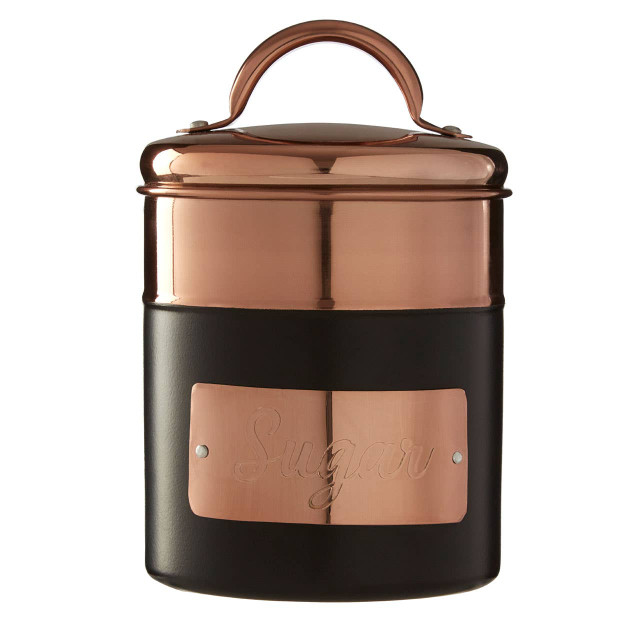 premier housewares Prescott Charcoal And Copper Sugar Canister