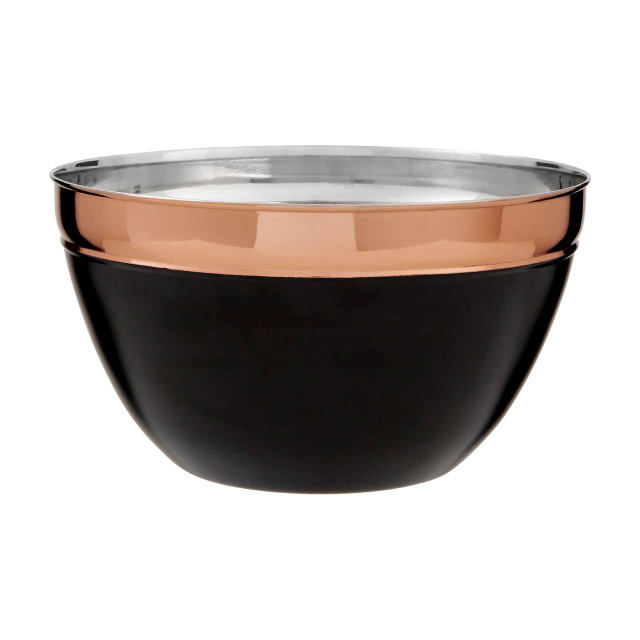 premier housewares Prescott Large Black and Copper Mixing Bowl