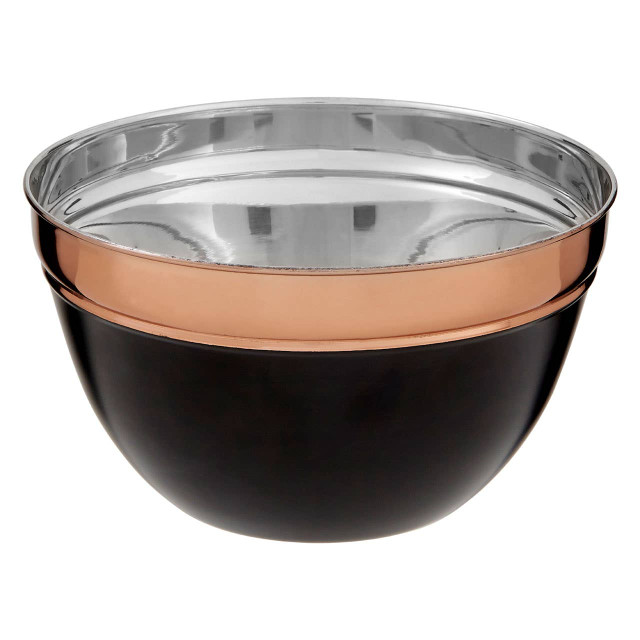 Premier Housewares Prescott Medium Black And Copper Mixing Bowl