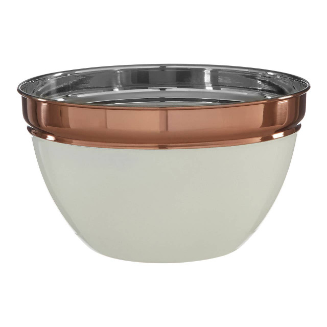 premier housewares Prescott Small Cream and Copper Mixing Bowl