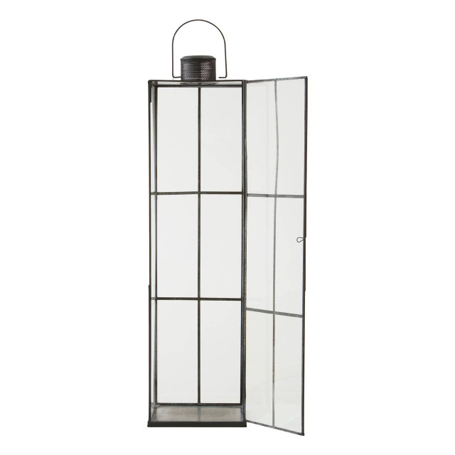 Premier Housewares Preston Antique Black Finish Large Lantern