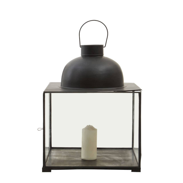 Premier Housewares Preston Small Antique Black Lantern