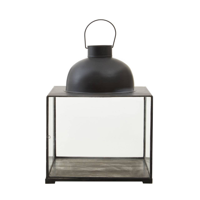 premier housewares Preston Small Antique Black Lantern