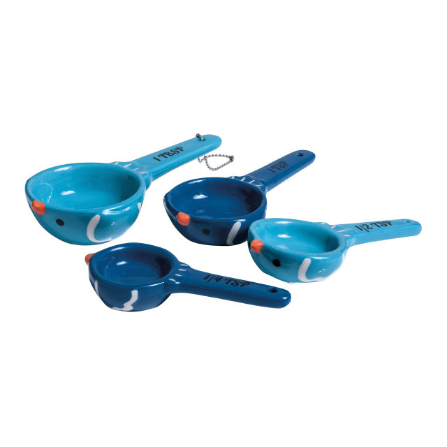 Premier Housewares Pretty ThingsSet Of 4 Birdy Measuring Spoons