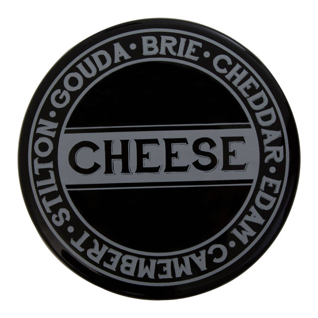 Premier Housewares Pun And Games Black Cheese Baker