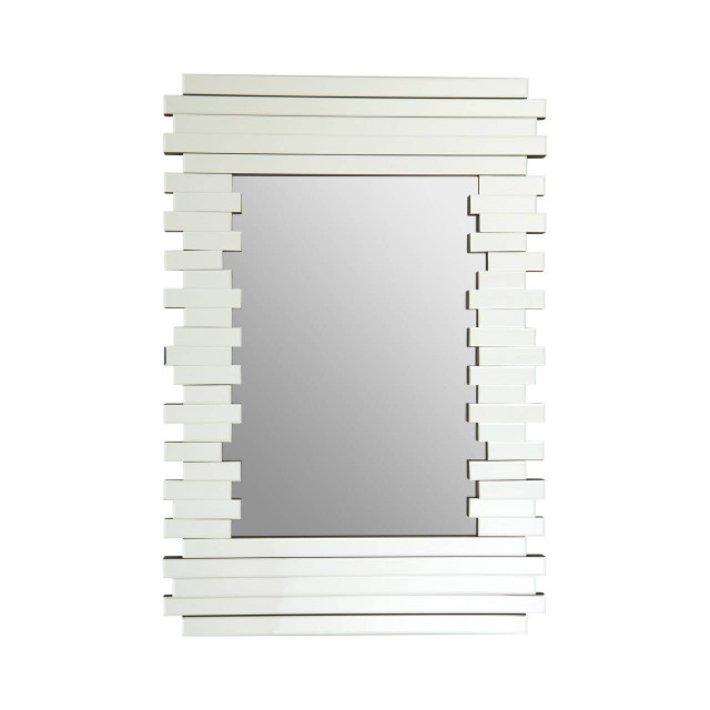 premier housewares Puzzle Rectangle Deco Wall Mirror