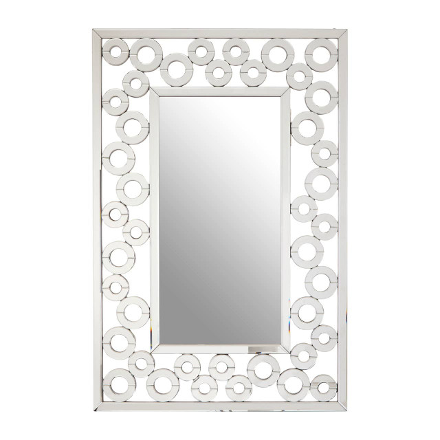 Premier Housewares Puzzle Wall Mirror With Scrolled Frame
