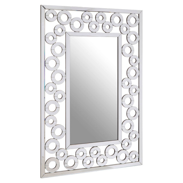 Premier Housewares Puzzle Wall Mirror With Scrolled Frame