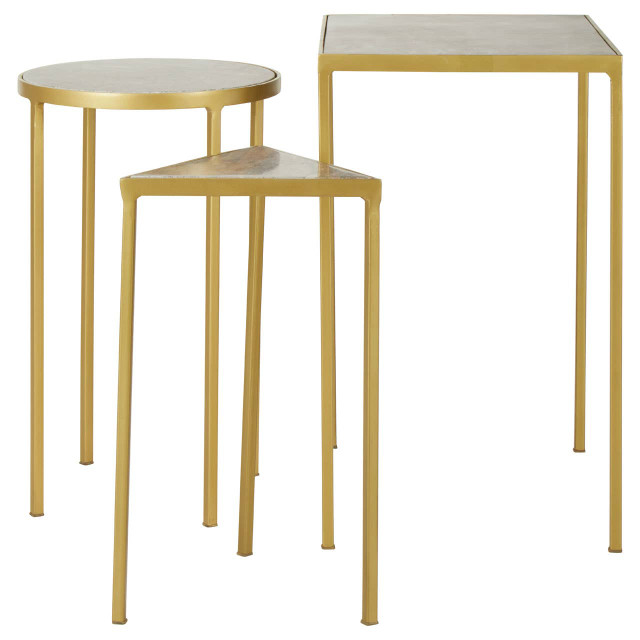 premier housewares Rabia Set Of 3 Nesting Side Tables