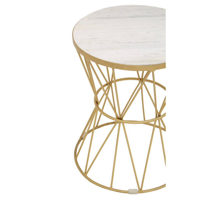 Premier Housewares Rabia Side Table With Pinched Base