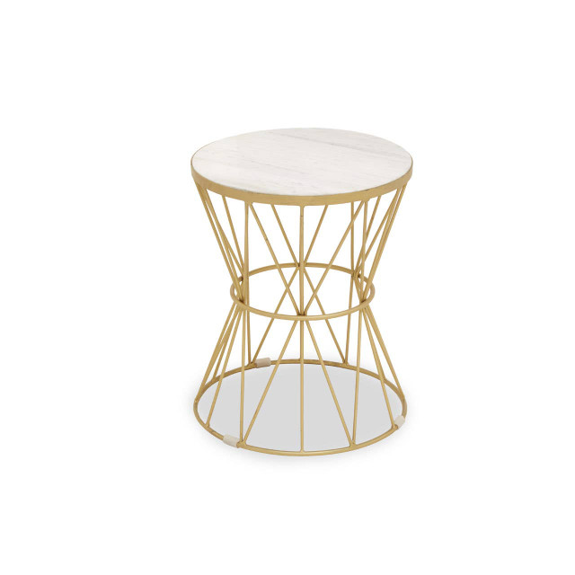 premier housewares Rabia Side Table With Pinched Base