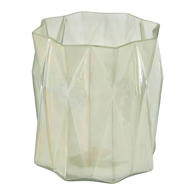 Premier Housewares Rambia Small Irridescent Glass Candle Holder