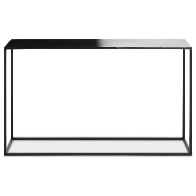 Premier Housewares Ramus Black And White Ombre Console Table