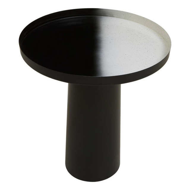 Premier Housewares Ramus Black And White Ombre Side Table