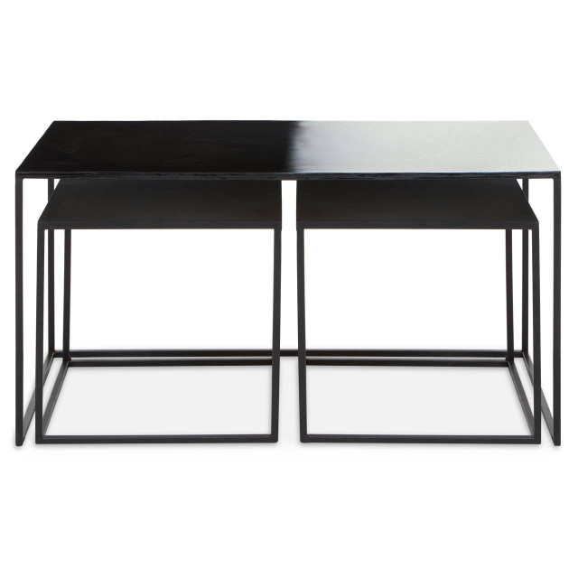 premier housewares Ramus Three Piece Ombre Coffee Table