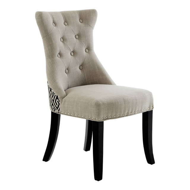 Premier Housewares Regents Park Greek Key Dining Chair