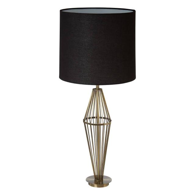 Premier Housewares Reginald Antique Brass Table Lamp