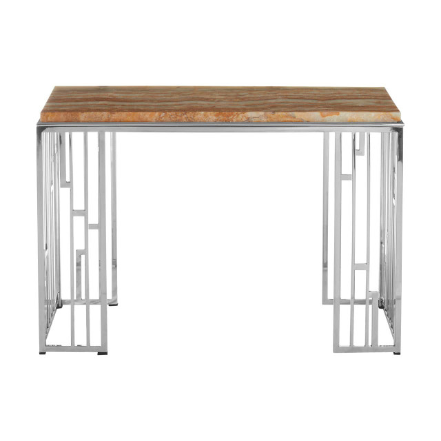 premier housewares Relic Console Table With Onyx Stone Top