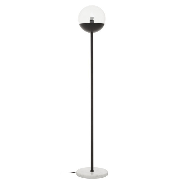 Premier Housewares Revive Black Finish Metal Floor Lamp