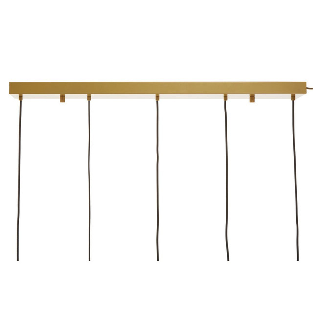 Premier Housewares Revive Gold Finish Glass Shades Pendant Light