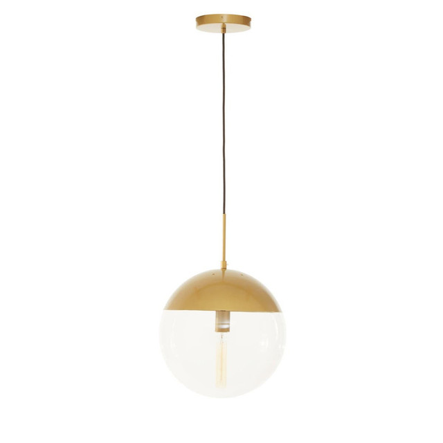 Premier Housewares Revive Gold Finish Pendant Light