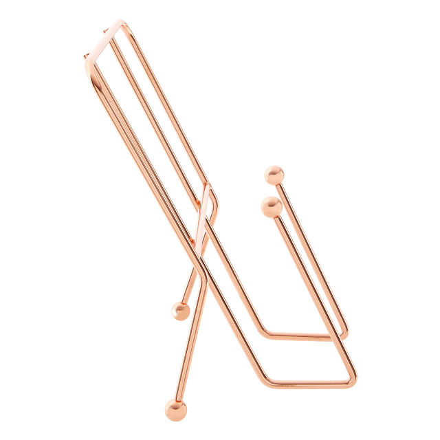 Premier Housewares Reyna Cookbook Stand With Copper Finish
