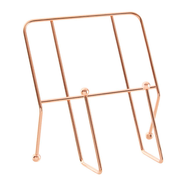 premier housewares Reyna Cookbook Stand With Copper Finish
