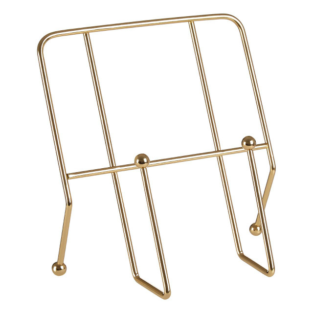 premier housewares Reyna Gold Finish Cookbook Stand