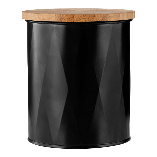 premier housewares Rhombus Black Small Storage Canister