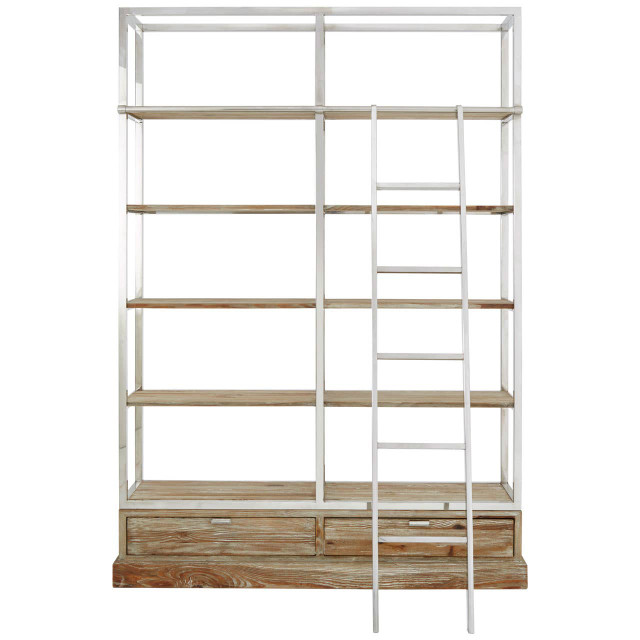Premier Housewares Richmond Shelving Unit Unit With Ladder