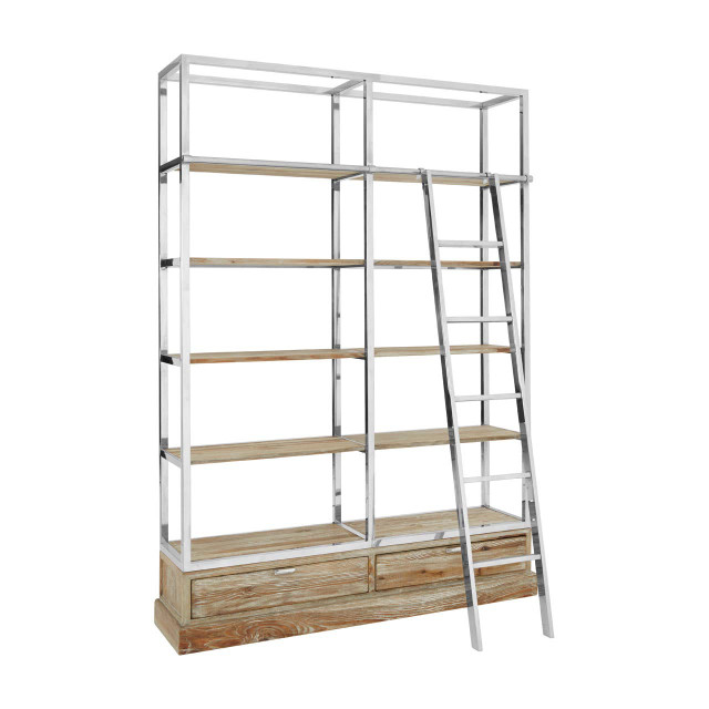 Premier Housewares Richmond Shelving Unit Unit With Ladder