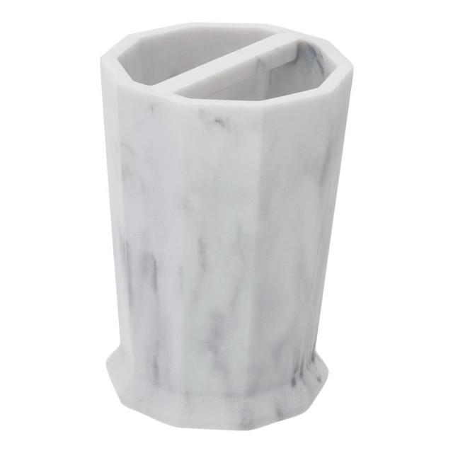 Premier Housewares Riviera Two Compartment Toothbrush Holder