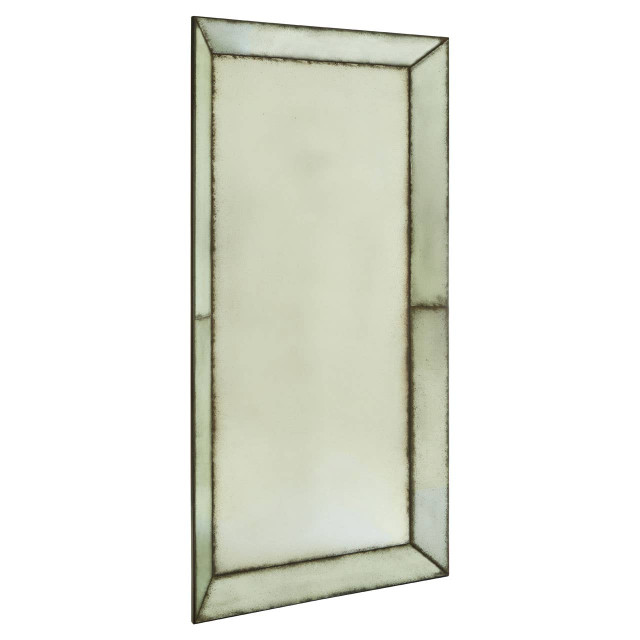 Premier Housewares Riza Large Wall Mirror With Bevelled Edges