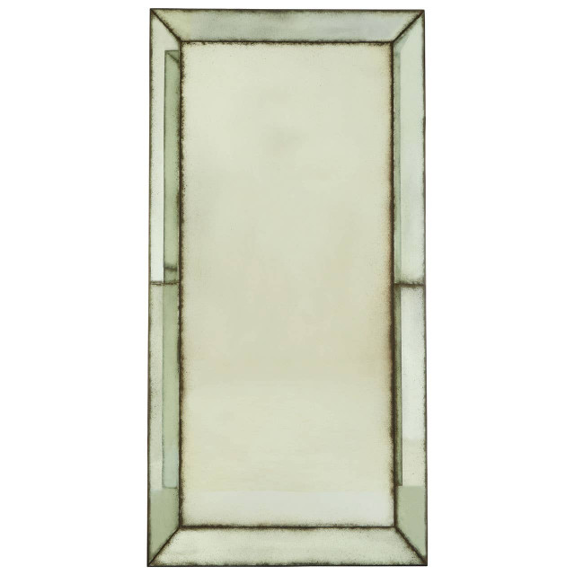 premier housewares Riza Large Wall Mirror with Bevelled Edges