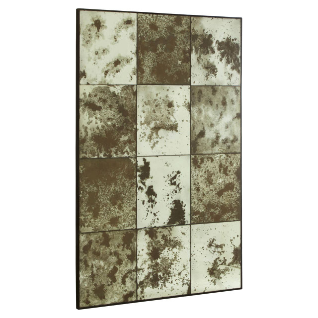 Premier Housewares Riza Mosaic And Speckled Wall Mirror