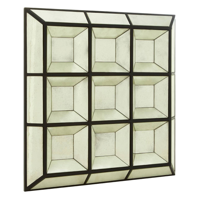 Premier Housewares Riza Multi 3D Design Wall Mirror