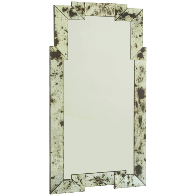 Premier Housewares Riza Rectangular And Cut Out Frame Wall Mirror
