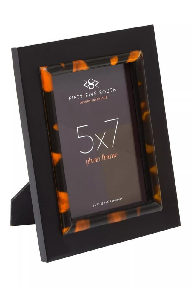 Premier Housewares Roma 5 X 7 Inch Tortoise Shell Photo Frame