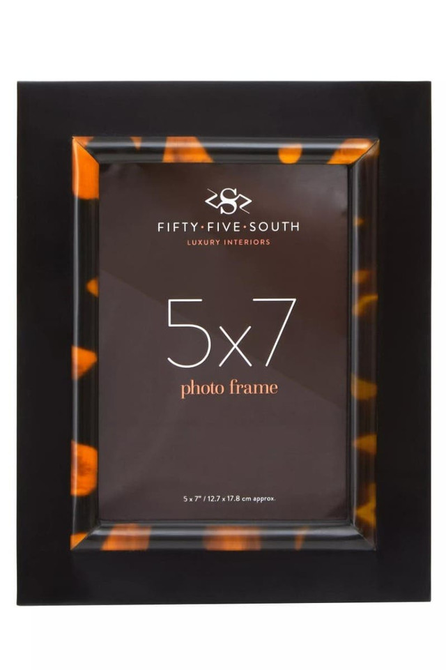 premier housewares Roma 5 x 7 Inch Tortoise Shell Photo Frame