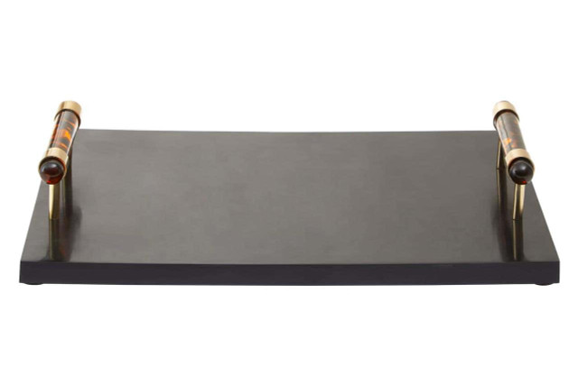 premier housewares Roma Rectangular Tortoise Shell Tray