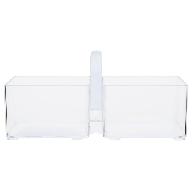Premier Housewares Romm Clear Plastic Kitchen Organiser With Handle