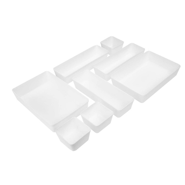 premier housewares Romm Eight Piece Drawer Set Organiser