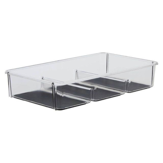 Premier Housewares Romm Grey Multifunctional Kitchen Organiser With Dividers